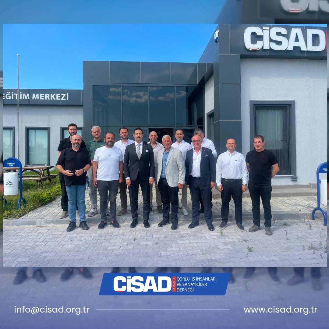 Çorlu Cumhuriyet Başsavcısı Sayın Bilgehan Yücel'den ÇİSAD'a Veda Ziyareti