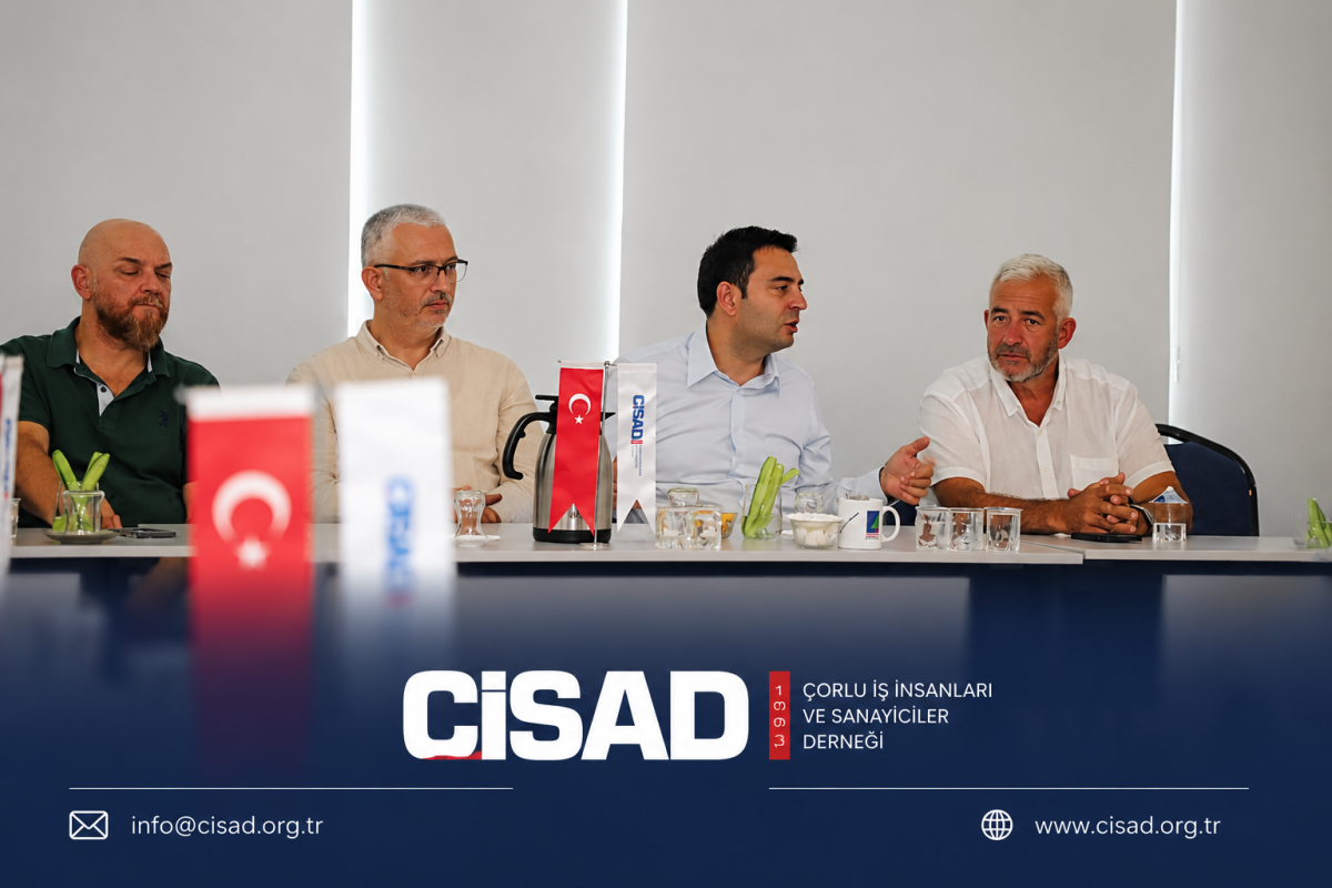 Çorlu TSO Yönetim Kurulu Başkanı İzzet Volkan’dan ÇİSAD’a Ziyaret