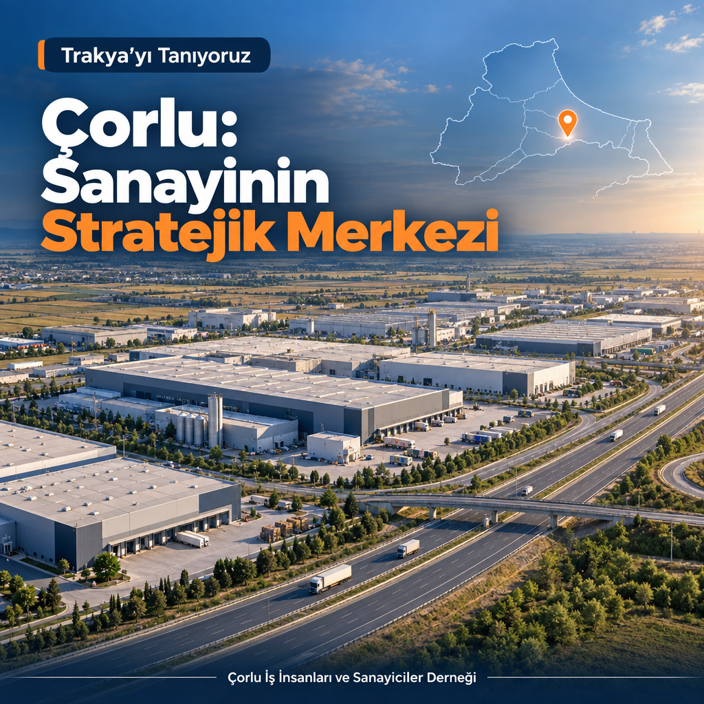 Çorlu neden önemli bir sanayi merkezi oldu?