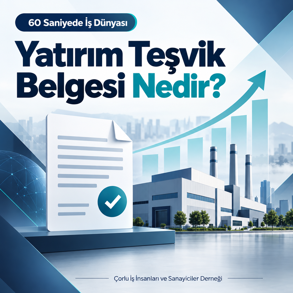 Yatırım Teşvik Belgesi nedir?