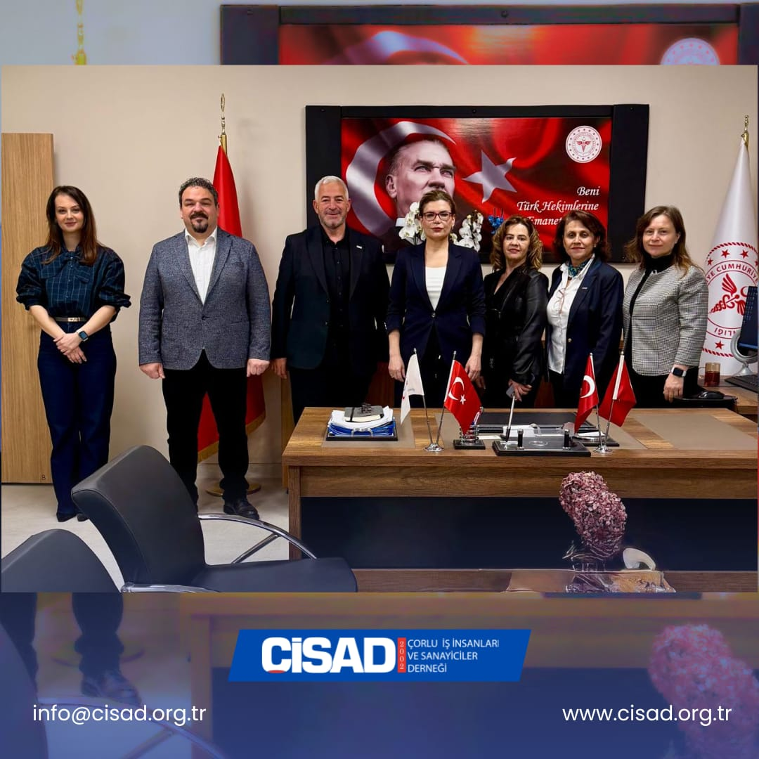 Çorlu İlçe Sağlık Müdürlüğüne ziyaret.