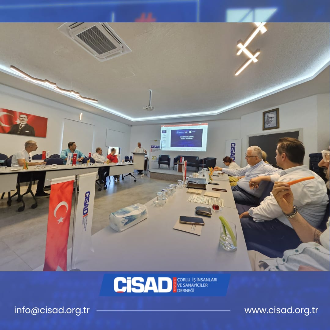 KOSGEB Kapasite Geliştirme Destek Programı ÇİSAD Üyelerine Anlatıldı - Görsel 1